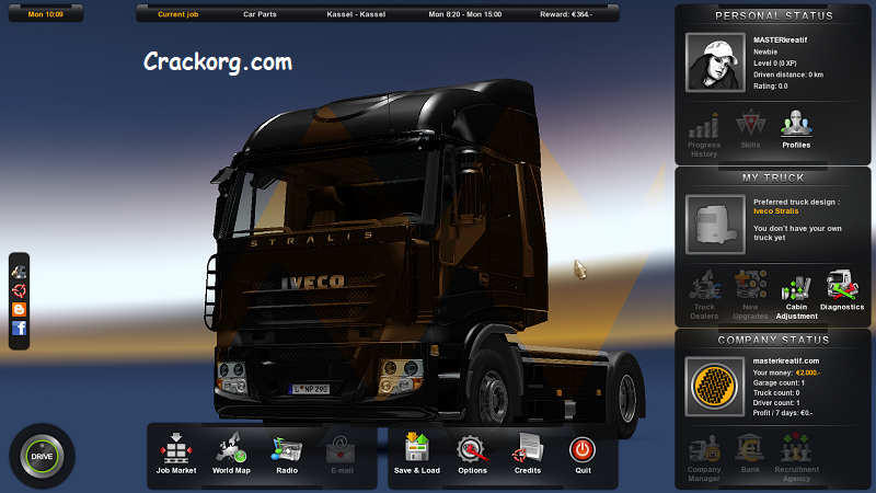 euro truck simulator 2 crack 1.22.2